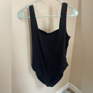 old navy black bodysuit
